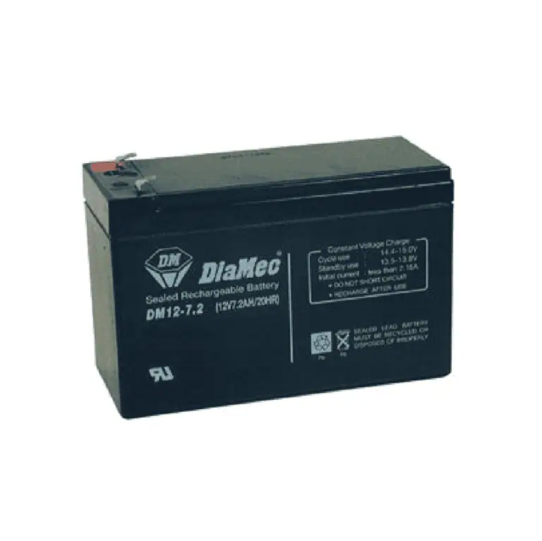 סוללת גיבוי 12VDC7H