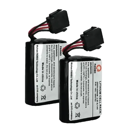 סט סוללות לסירנה אלחוטית ויסוניק 2XER18505M