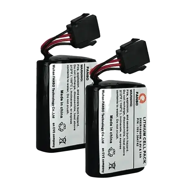 סט סוללות לסירנה אלחוטית ויסוניק 2XER18505M