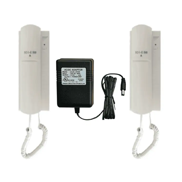 אינטרקום פנים שתי שלוחות PTA600