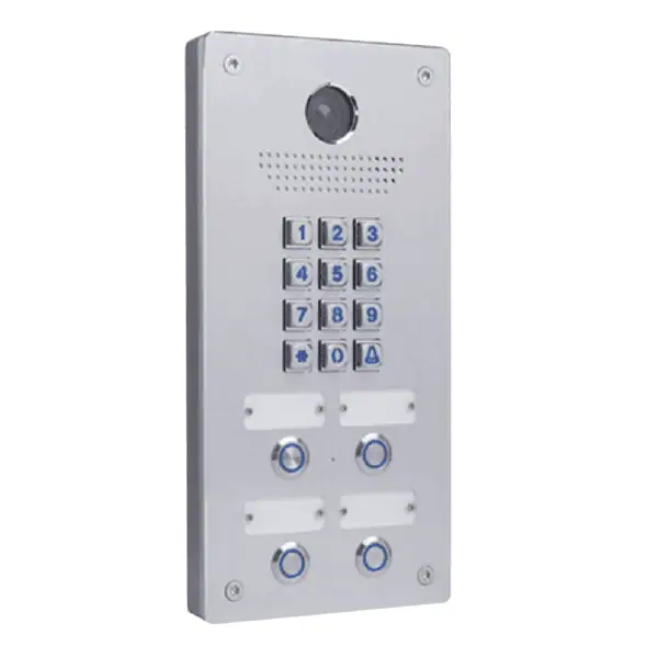 אינטרקום מקודד 4 לחצנים CD500AV