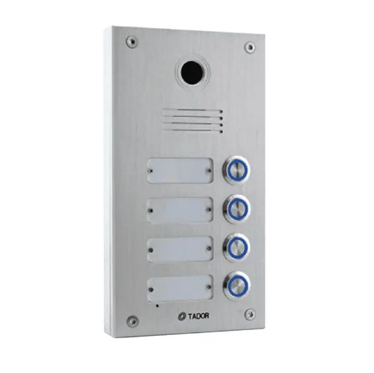 אינטרקום 4 לחצנים DR500 AV 4P תדאור