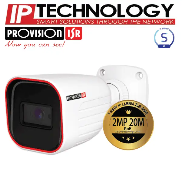 מצלמת צינור IP I2-320IPS-28 2MP PROVISION