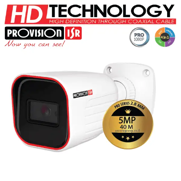 מצלמת צינור I4-350A-28 5MP PROVISION