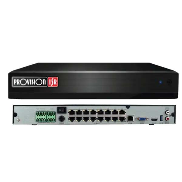 מערכת הקלטה NVR8-16400PFA(1U) 16CH 8MP