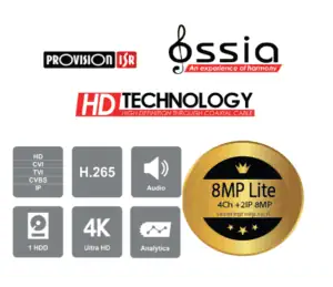 מערכת הקלטה 8 ערוצים SH-8100A5 8MP