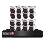 קיט 16 מצלמות אבטחה כולל NVR8-16400PFA