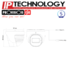 מצלמת כיפה IP DI-340IPS-28 4MP PROVISION