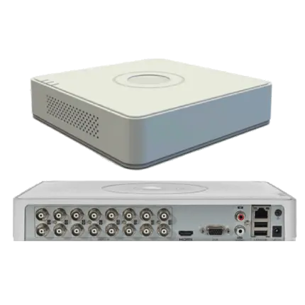 מערכת הקלטה היברידית 16 ערוצים DS-7116HQHI-K1 HIKVISION