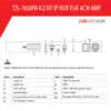 מערכת הקלטה 8 ערוצים PoE NVR DS-7608NI-K2/8p