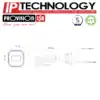 מצלמת צינור IP I2-320IPS-VF 2MP PROVISION
