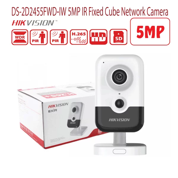 מצלמת רשת אלחוטית 5MP DS-2CD2455FWD-IW