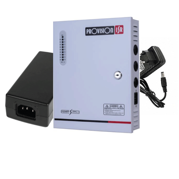 ספקי כוח למצלמות אבטחה