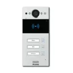 פנל אינטרקום IP עם מצלמה 3 לחצנים משולב קורא קרבה