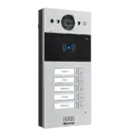 פנל אינטרקום IP עם מצלמה 5 לחצנים משולב קורא קרבה mega-205 Akuvox