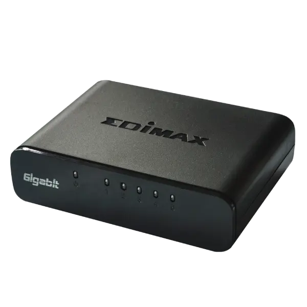 מתג Edimax ES-5500G 5 Ports 10/100/1000Mbps מתג Edimax ES-5500G 5 Ports 10/100/1000Mbps