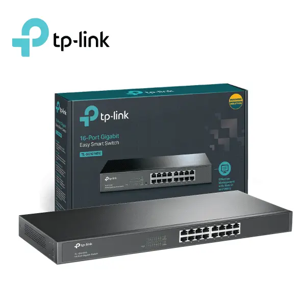 מתג 16 פורטים Gigabite דגם TL-SG1016 מבית TP-Link מתג 16 פורטים Gigabite דגם TL-SG1016 מבית TP-Link