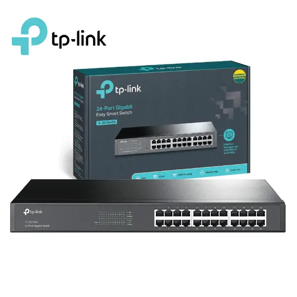 מתג 24 פורטים Gigabite דגם TL-SG1024 מבית TP-Link