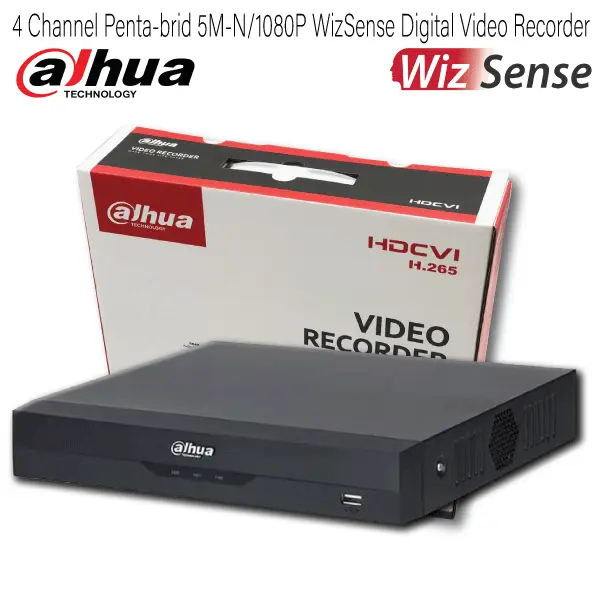 מערכת הקלטה XVR5104HS-I2 5MP+ 1TB DAHUA