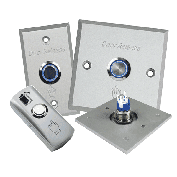 לחצני יציאה/עקיפה למערכות אינטרקום