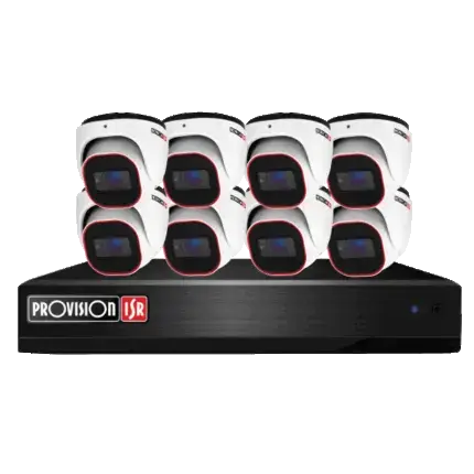 קיט 8 מצלמות אבטחה כולל NVR5-8200PX