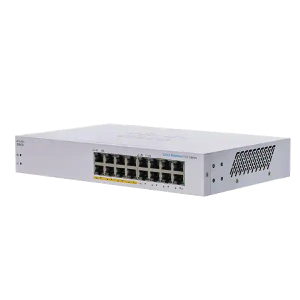 רכזת רשת/ממתג Cisco CBS110-16PP-EU 16PORT סיסקו