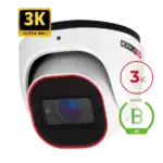 מצלמה כיפה Porovision 5Mp 3K DI-33K0AB-28 עדשה 2.8 מ”מ AHD מקרפון מובנה