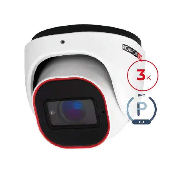 מצלמה כיפה Porovision 5Mp 3K DI-33K0AP-28 עדשה 2.8 מ”מ AHD מקרפון מובנה