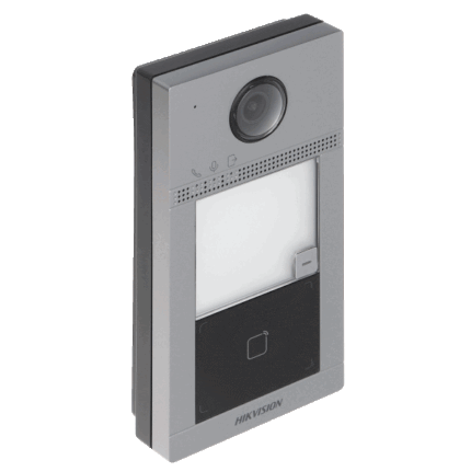 אינטרקום אלומיניום Hikvision DS-KV8113-WME1(C)