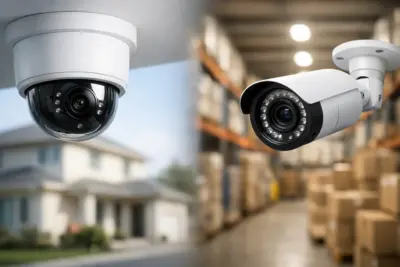 מצלמת IP מול AHD: מה נכון לבית, לעסק ולמחסן?